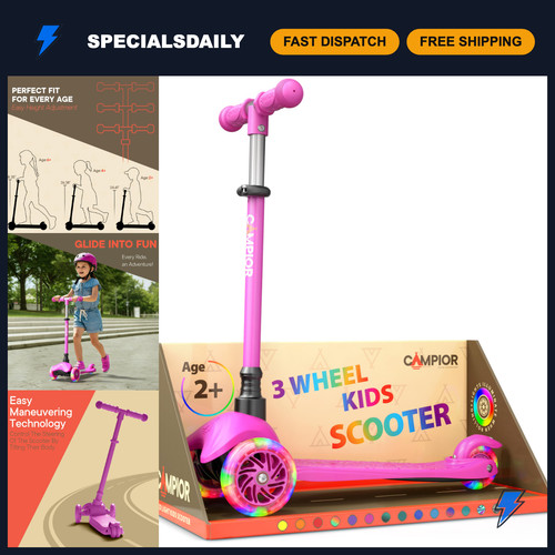 Pink mini wheel kids - 3-wheel,