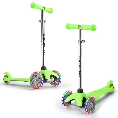 Wheel kick scooter - 3-wheel,