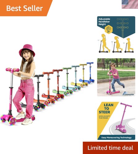 Lightweight wheel scooter - lightweight, 3-wheel