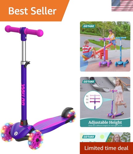 Ks1 purple kids kick scooter - ks1,