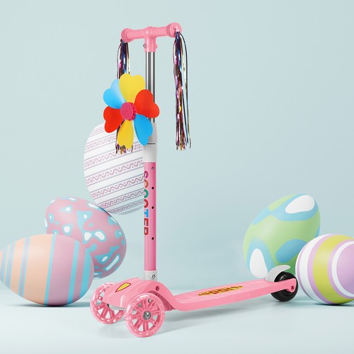 Scooter for kids light - for, 3