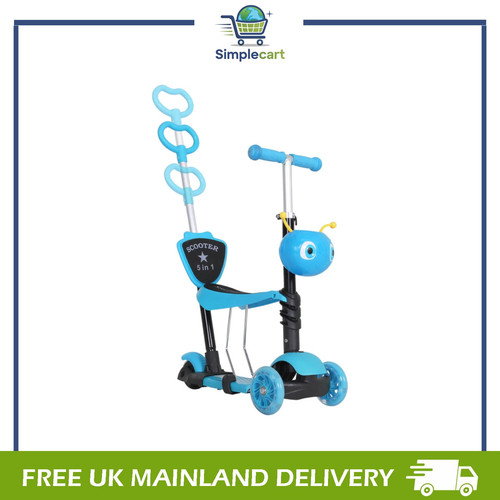Kids kick scooter - 5-in-1,