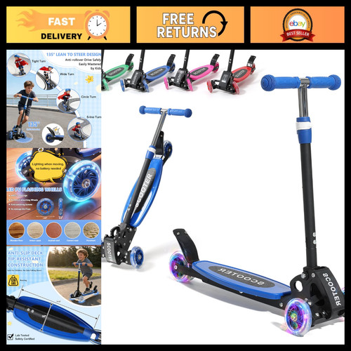 Adjustable wheel scooter for - 3-wheel,