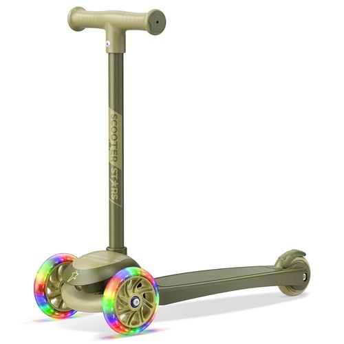 Wheel kids scooter - wheel, led