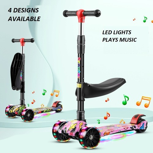 Kids wheel scooter with - kids, in
