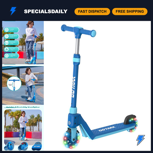 Kids kick scooter with led - kick,