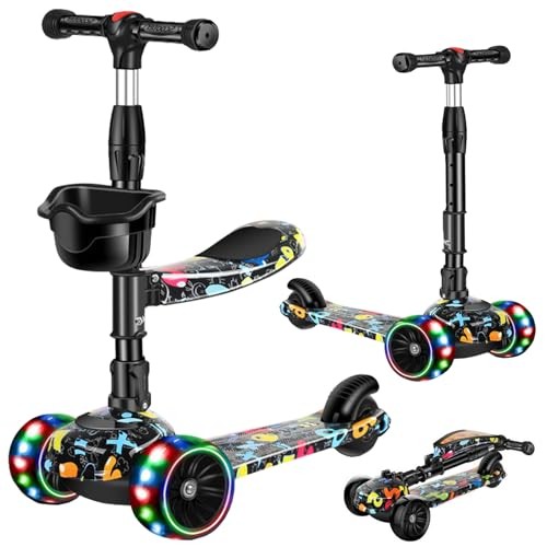 Kick scooter for kids - 2-in-1,
