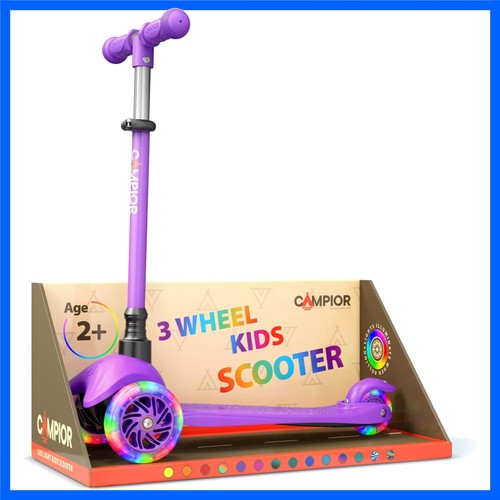 Purple wheel scooter - purple, for