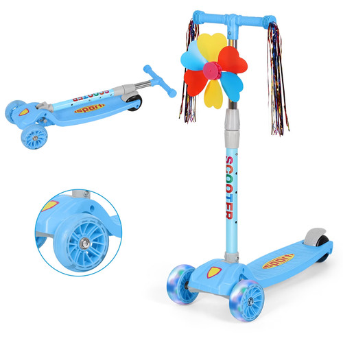 Wheel kick scooter for kids - 3-wheel,